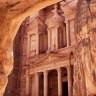 Al Khazneh, also known as the Treasury, in the ancient city of Petra, Jordan.