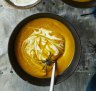Spooky soup: Slow-roasted pumpkin soup with ginger and curry powder.