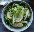 A simple side salad for pasta.