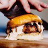 Get ready for this: Burger Head chefs have been prepping new creations such as the double cheese, dry aged beef (wrapped in bacon).