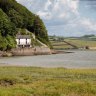 The Boathouse at Laugharne, the famous home of Dylan and Caitlin Thomas.