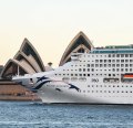 Pacific Explorer looks much bigger and whiter than I remembered.