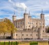 UNESCO-listed riverside palace Tower of London. 