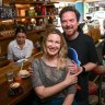 Ash and Scott Campbell return to Pellegrini's, where he proposed to her in 2010.