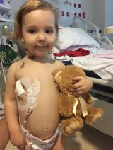 Lailah's prognosis is positive but she will have to endure two-and-a-half years of treatment to be cured.