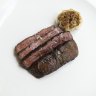 Stone Axe wagyu oyster blade steak.