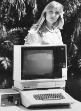 Apple II al fresco.