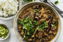 Hetty McKinnon's vegan-friendly version of the classic dry curry.
