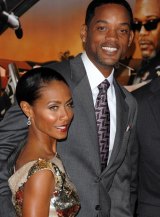 Jada Pinkett Smith and husband Will Smith. She says despite their celebrity status, 'relating is a big job and it's hard work'.