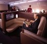 The First Class seat on the A380.