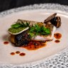 Go-to dish: John dory with "land mollusc", celeriac and truffle.
