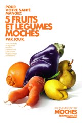 What a peach: French supermarket chain Intermarche kick-started the selling of ugly fruits.