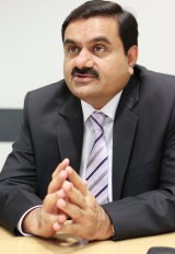 Indian billionaire Gautam Adani.
