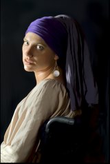 <i>The Girl With a Pearl Earring</i> by Cobie Moore. Moore was studying design and art education when she was injured in a balcony fall. She is determined to finish her degree and become a jewellery designer.
