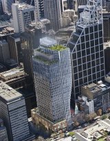 An artist's impression of the planned new development at 60 Martin Place.