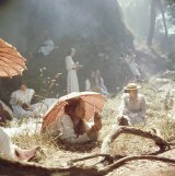 A scene from the film "Picnic at Hanging Rock".