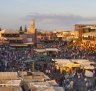 Jamaa el Fna is a square and market place in Marrakesh's medina quarter (old city).