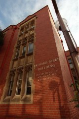 Relic: the Richard Berry Building at the University of Melbourne commemorates a man famed for racist and outdated ideas.  
