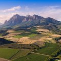 Babylonstoren with its distinctive hill.