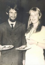Bob Ellis and Anne Brooksbank in 1968.