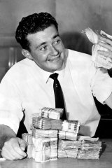 Bank-teller Kerry Corcoran won $100,000 in the Opera House Lottery in 1962. He said he was  going to buy a high-powered sports car, "a great big house" and a luxury world cruise.