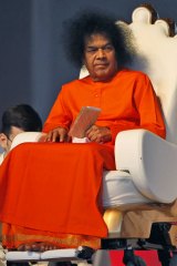 Sathya Sai Baba, who died in 2011 and received a state funeral.
