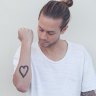 Tattoo a heart on your sleeve, for mental health