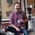 Peter Patisteas, managing director of Griffiths Bros Coffee Roasters in Melbourne.