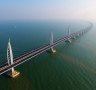 Hong Kong–Zhuhai–Macau Bridge stretches across 55 kilometres joining China's two former European territories.