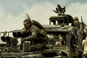 Tom Hardy's character, Max Rockatansky, teams up with Imperator Furiosa (Charlize Theron) in the latest Mad Max flick. 