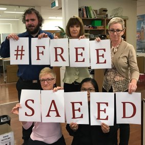 Groups have protested over the deportation of Saeed for several months now.
