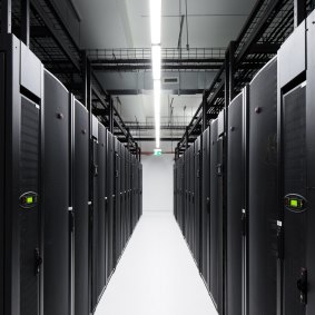 Inside Canberra Data Centres state-of-the-art facility.
