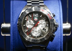 A Formula 1 watch of Swiss watch manufacturer TAG Heuer.