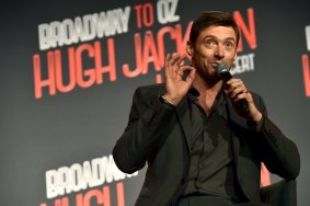 Hugh Jackman out of costume.