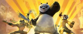 Some of the characters from "Kung Fu Panda 3".