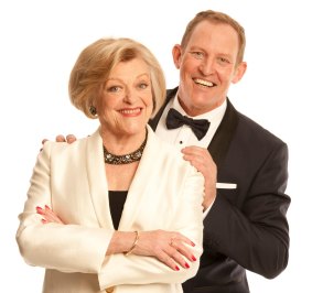 Nancye Hayes, left and Todd McKenney will be together in Bosom Buddies.