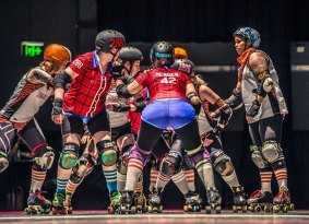 The wheel thing: Roller derby has been considered as an Olympic-level sport.