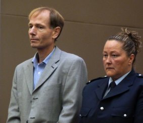 Sean Davison in the High Court, which sentenced him to five months' home detention for helping his mother die.
