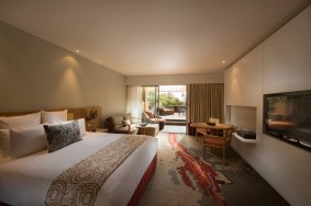 A
room in Desert
Gardens Hotel.