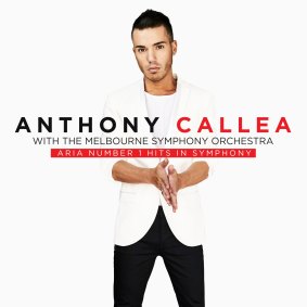 Anthony Callea's latest album ARIA Number 1 Hits in Symphony has debuted at the top of the charts.