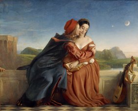 William Dyce's Francesca da Rimini from the National Galleries of Scotland.
