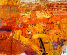 Brooding outback:
Elisabeth Cummings' Arkaroola landscape (2004).