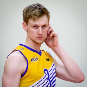 Canberra Heat player Nic Borgeaud has joined a German volleyball team. 