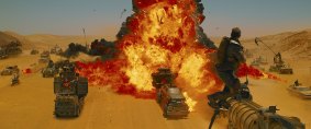 Explosions in the desert are only some of the action and mayhem in <i>Mad Max: Fury Road</i>. 