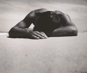 Max Dupain's <i>Sunbaker</i> (1937) is part of the <i>The Photograph and Australia</i> exhibition at the Art Gallery of New South Wales.