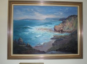 A seascape by Robert Colligan.