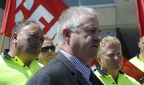 CFMEU national construction secretary Dave Noonan.