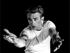 James Dean in <I>Rebel Without a Cause</I>. 
