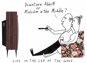 Enter Turnbull, with a new bag of buzzwords to spruik. Illustration: Simon Letch
