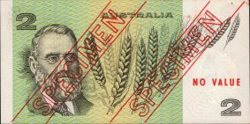 A set of specimen notes from the introduction of decimal currency recently sold for $35,000.